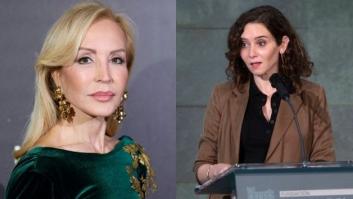 La gente alucina con el comentario de Carmen Lomana a la última foto de Ayuso por la referencia a su físico