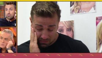 Rafa Mora llora en 'Sálvame' al contar lo más íntimo de su pasado