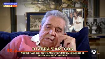 Sale el nombre de Pedro Almodóvar y Andrés Pajares deja una frase tan llamativa como breve