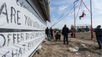 Un rayo de esperanza para los refugiados de Calais (FOTOS)