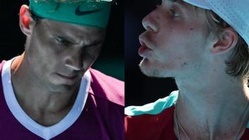 Nadal contesta a la acusación de Shapovalov con una lección magistral de clase