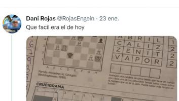 Coge un crucigrama y lo que hace desata el cachondeo y conquista Twitter