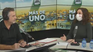 Ayuso contesta a los que se quejan de haberse encontrado a sus ex en Madrid