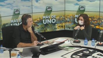 Preguntan a Ayuso por su "espléndida relación" con Egea: se ríe antes de contestar