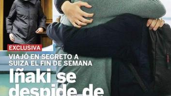 Iñaki Urdangarin viajó a Suiza a despedirse de la infanta Cristina, según 'Lecturas'