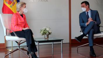 Von der Leyen felicita a Sánchez por su "satisfactoria" gestión de los fondos europeos