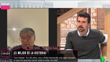 Toni Nadal reprocha a Ramón Espinar el tuit que escribió sobre él y Rafa Nadal en 2021