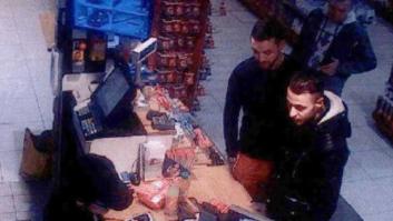 Abrini, hombre de sombrero, y Krayem, segundo del metro, conectan el 13-N y el 22-M