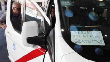 Los taxistas de Madrid se declaran en huelga "espontánea" e indefinida