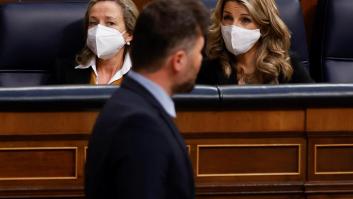 ERC y PNV escenifican su decepción con el Gobierno con su 'no' a la reforma laboral