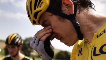 La policía francesa rocía con gases lacrimógenos al pelotón del Tour y obliga a detener la etapa