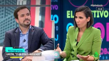Alberto Garzón responde claramente a la duda de Ana Pastor sobre su futuro