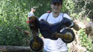 Los jóvenes de Equo fueron a limpiar el río en Madrid y lo que se encontraron fue dramático