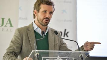 Casado denuncia al Gobierno por hacer anuncios durante la campaña y habla de "juego sucio"