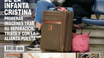 A Abu Dabi y con alianza: las primeras fotos de la infanta Cristina tras la 'pillada' a Urdangarin