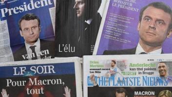 Más del 40% de los electores de Mélenchon y Fillon votaron a Macron