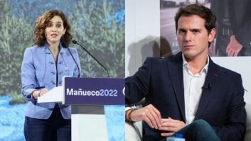 La primera reacción de Albert Rivera en Twitter tras su polémico titular sobre Ayuso