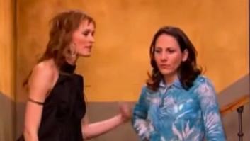 El reencuentro entre Malena Alterio y Laura Pamplona (Belén y Alicia en 'Aquí no hay quien viva')