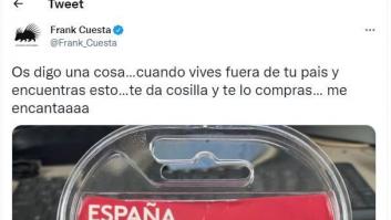 Frank Cuesta muestra lo que se ha comprado y se monta un debate en Twitter
