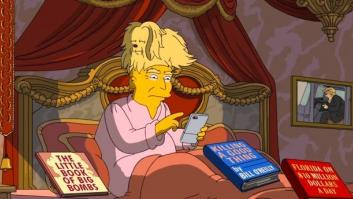 Los Simpson lo dan todo con un vídeo que resume los 100 días de Trump como presidente