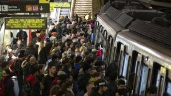 El Metro de Barcelona funciona este martes al 50% en horas punta y al 30% de 20.00 a 21.00