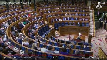 El detalle de esta imagen del Congreso que da que hablar: mira hacia la derecha