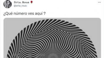 La pregunta que vuelve loco a medio Twitter: "¿Qué numero ves aquí?"