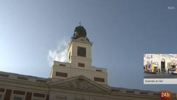 La Puerta de Sol ha echado humo... literalmente