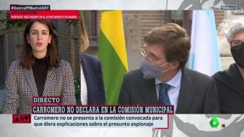 Rita Maestre, atónita ante la "chapuza" por la que han salvado de comparecer a Carromero