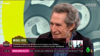 Miguel Ríos se pronuncia alto y claro sobre lo que piensa de la guerra entre Ayuso y Casado