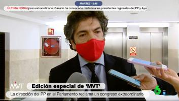 Un diputado del PP usa dos palabras durísimas para definir la labor de Egea