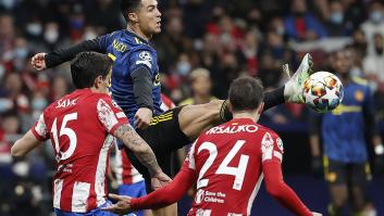 El Atlético y el Manchester United empatan 1-1 en la ida de octavos de la Champions