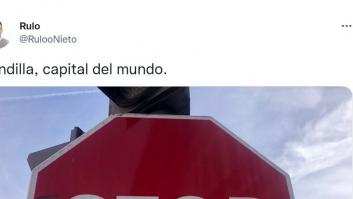 Lo que se ha encontrado en una señal de 'stop' puede acabar siendo legendario