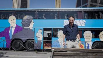 Podemos cancela la ruta del 'tramabús' por "problemas técnicos" del vehículo