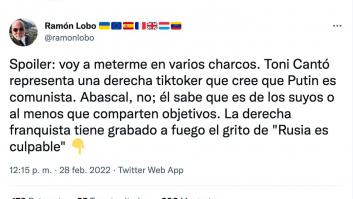 Ramón Lobo pone a cada uno en su sitio en un claro hilo sobre la invasión rusa de Ucrania