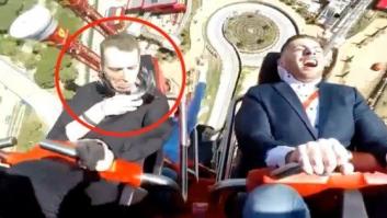 Choca contra un pájaro en plena montaña rusa de Ferrari Land
