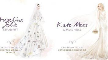 Ocho vestidos de novias famosas que marcaron una época (INFOGRAFÍA)