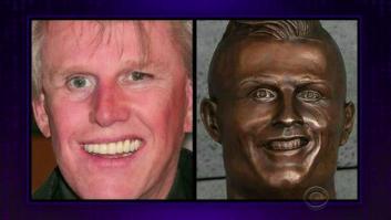 James Corden se burla del busto de Cristiano Ronaldo y le saca un parecido razonable