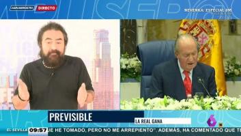 El mensaje que el líder de los 'Mojinos Escozios' le dedica al rey emérito: tiene su miga