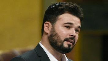 La imagen con la que Rufián se mofa de la candidatura de Susana Díaz