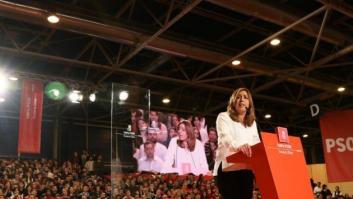 Así ha sentado en el 'sanchismo' y el 'patxismo' el acto de Díaz: "Pasado", "solo eslóganes" y "despliegue obsceno de medios"