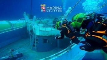 Italia recupera 217 cuerpos de inmigrantes atrapados en el casco de un buque hundido en 2015