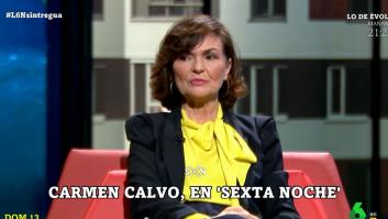 Carmen Calvo habla de "filibusteros" y muestra su enfado con Mañueco: "Es terrible"