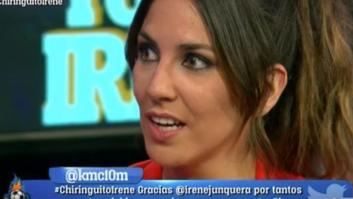 La emotiva despedida de Irene Junquera de El Chiringuito: "Os quiero muchísimo"