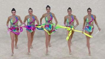 El equipo español de gimnasia rítmica gana la plata en los Juegos de Río