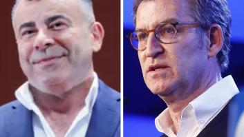 Jorge Javier Vázquez oye a Feijóo y le responde: "Qué tramposo es"
