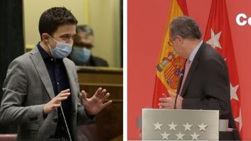 Errejón describe en tres palabras (pero qué palabras) la polémica escena del consejero de Ayuso