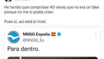 El tuit de Nuevas Generaciones que causa pasmo e indignación: ya lo han tenido que borrar