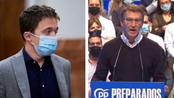 Errejón responde a la última de Feijóo con una sola imagen y triunfa en Twitter