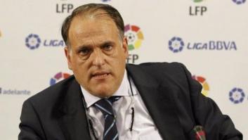 Tebas: "No nos cansaremos de pedir perdón por estar tantos años de espaldas al fútbol femenino"